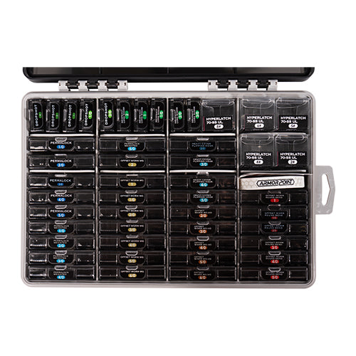 BKK OCD TACKLE STORAGE SYSTEM - FULLY LOADED (Includes ALL Armor-Point Hooks and  Accessory Boxes)