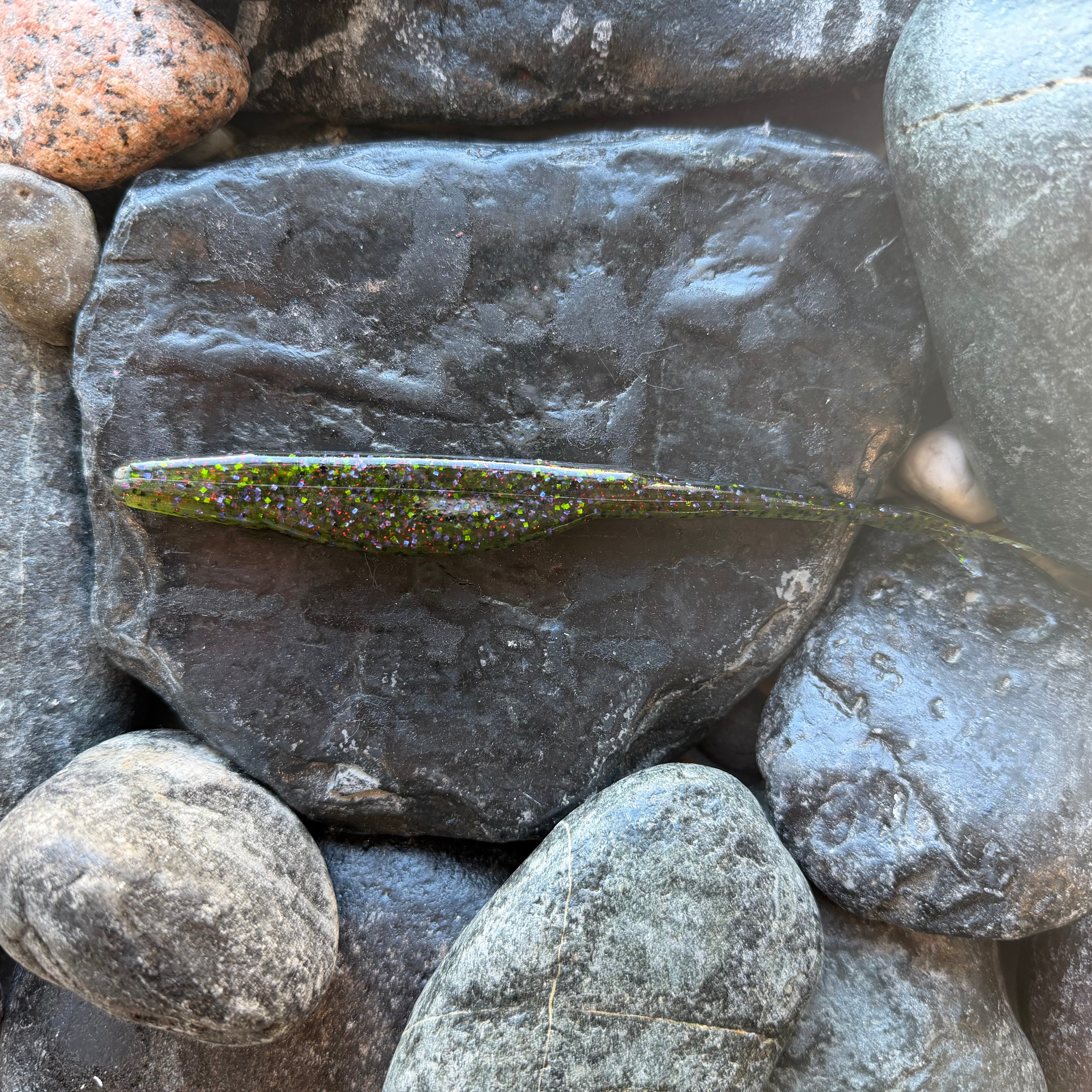 Zoom Super Magnum Fluke 7" Watermelon Candy Red