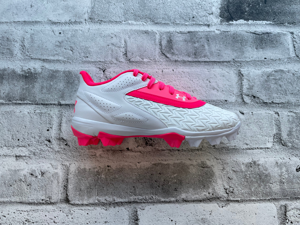Low Key Jr Baseball UA Leadoff Low RM JR 3.0 Cleats